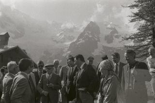 Visita del Presidente della Repubblica Sandro Pertini in Val d'Aosta
