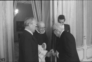 Incontro del Presidente della Repubblica Sandro Pertini  con Carlos Chagas, Presidente della Pontificia Accademia delle Scienze