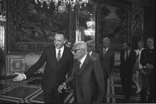 Sua Eccellenza Signor Alfredo Estanislao Allende, nuovo Ambasciatore della Repubblica Argentina: presentazione Lettere Credenziali.