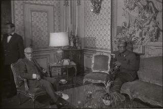Incontro del Presidente della Repubblica Sandro Pertini con il Presidente della Repubblica dello Zaire, Signor Mobutu Sese Seko