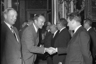 Ricevimento offerto dal Presidente della Repubblica Giuseppe Saragat in onore degli Astronauti dell'&quot;Apollo 11&quot;