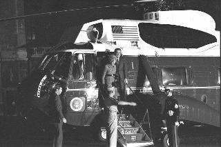 Il Presidente della Repubblica Giuseppe Saragat riceve al Quirinale il  Presidente degli Stati Uniti d'America Richard Nixon in visita di Stato in Italia