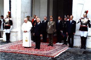 Visita ufficiale di S.S. Papa Giovanni Paolo II, 20 ottobre 1998.