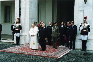 Visita ufficiale di S.S. Papa Giovanni Paolo II, 20 ottobre 1998.