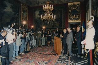 Le dichiarazioni del Presidente della Repubblica Oscar Luigi Scalfaro dopo gli attentati di Roma e Milano del 1993