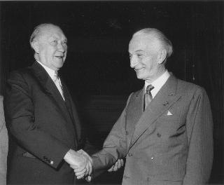 Visita di stato de Cancelliere federale di Germania Konrad Herman Josef Adenauer