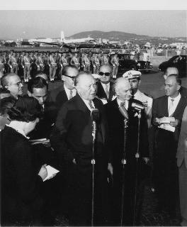 Visita di stato de Cancelliere federale di Germania Konrad Herman Josef Adenauer