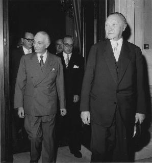 Visita di stato de Cancelliere federale di Germania Konrad Herman Josef Adenauer
