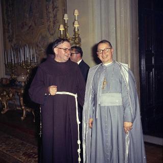 Il Presidente della Repubblica Antonio Segni riceve in udienza i Padri Conciliari partecipanti al Concilio Ecumenico Vaticano II