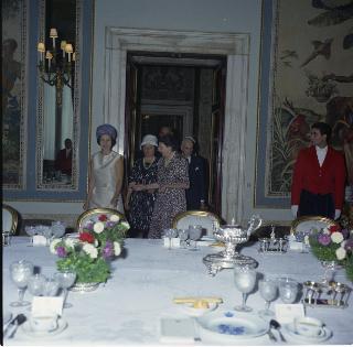 Udienza e colazione offerta dal Presidente della Repubblica Antonio Segni e dalla Signora Segni in onore del Vice Presidente degli Stati Uniti d'America e della Signora Johnson durante la loro visita ufficiale in Italia