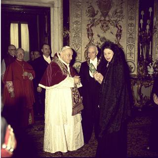 Visita ufficiale Sua Santità Papa Giovanni XXIII al Presidente della Repubblica Antonio Segni
