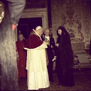 Visita ufficiale Sua Santità Papa Giovanni XXIII al Presidente della Repubblica Antonio Segni