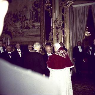 Visita ufficiale Sua Santità Papa Giovanni XXIII al Presidente della Repubblica Antonio Segni