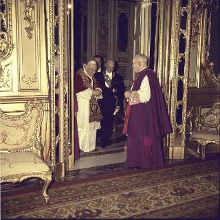 Visita ufficiale Sua Santità Papa Giovanni XXIII al Presidente della Repubblica Antonio Segni