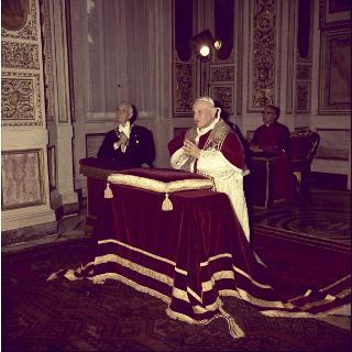 Visita ufficiale Sua Santità Papa Giovanni XXIII al Presidente della Repubblica Antonio Segni