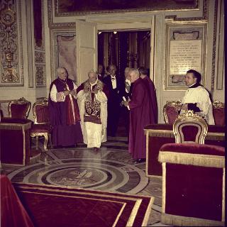Visita ufficiale Sua Santità Papa Giovanni XXIII al Presidente della Repubblica Antonio Segni