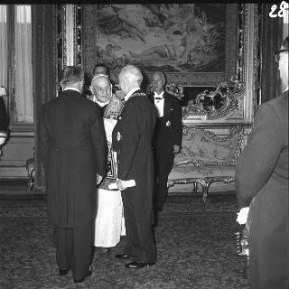 Visita ufficiale Sua Santità Papa Giovanni XXIII al Presidente della Repubblica Antonio Segni