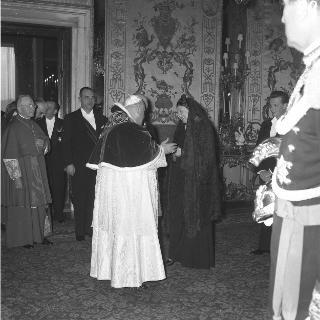 Visita ufficiale Sua Santità Papa Giovanni XXIII al Presidente della Repubblica Antonio Segni