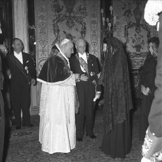 Visita ufficiale Sua Santità Papa Giovanni XXIII al Presidente della Repubblica Antonio Segni