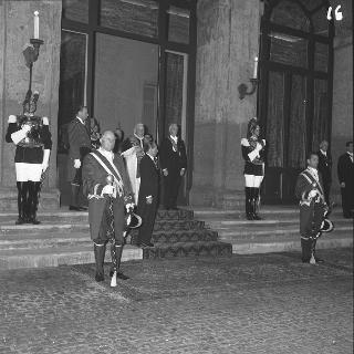 Visita ufficiale Sua Santità Papa Giovanni XXIII al Presidente della Repubblica Antonio Segni