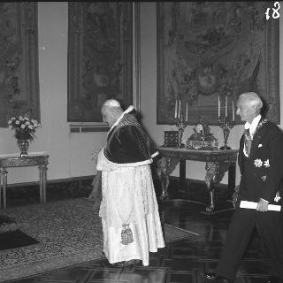Visita ufficiale Sua Santità Papa Giovanni XXIII al Presidente della Repubblica Antonio Segni
