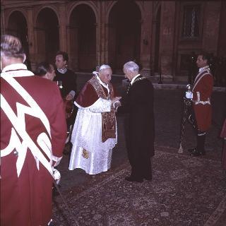 Visita ufficiale Sua Santità Papa Giovanni XXIII al Presidente della Repubblica Antonio Segni