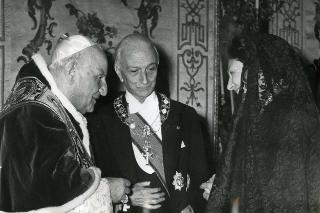 Visita ufficiale Sua Santità Papa Giovanni XXIII al Presidente della Repubblica Antonio Segni